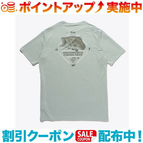 Columbia コロンビア PFG BIG BAIT SS TECH TEE COOL GREEN 