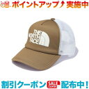 (THE NORTH FACE)ノースフェイス ロゴメッシュキャップ (ユーティリティブラウン) | ユニセックス