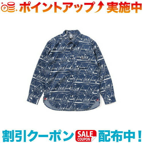 クーポン配布中☆(CHUMS)チャムス ビーバーヴィンテージウォッシュドシャツ (Tipi)