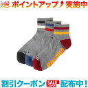 クーポン配布中☆(CHUMS)チャムス 3Pラインクルーソックス (Gray)