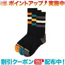 クーポン配布中☆(CHUMS)チャムス 3Pブービーミディアムソックス (Black)