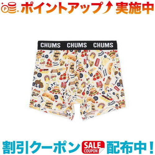 クーポン配布中☆(CHUMS)チャムス チャムスパターンボクサーズ（アンダーウェア） (Fast Food)