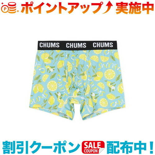 クーポン配布中☆(CHUMS)チャムス チャムスパターンボクサーズ（アンダーウェア） (CHUMS Lemon)