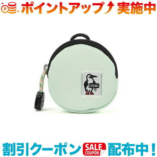 クーポン配布中☆(CHUMS)チャムス リサイクルラウンドコインケース (Pastel Green)