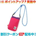 クーポン配布中☆(CHUMS)チャムス ロープショルダーポーチスウェットナイロン (H-Violet/Pink)
