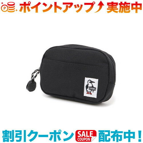 クーポン配布中☆(CHUMS)チャムス リサイクルデュアルソフトケース (Black)