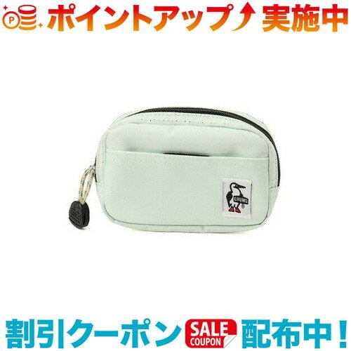 クーポン配布中☆(CHUMS)チャムス リサイクルデュアルソフトケース (Pastel Green)