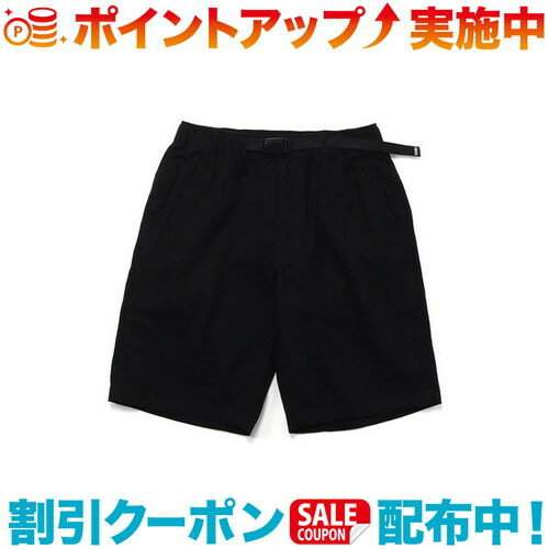 クーポン配布中☆(CHUMS)チャムス クライミングショーツ (Black)