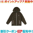 クーポン配布中☆(CHUMS)チャムス キッズブービーステッチパテッドフーディー (Olive)(4)
