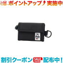 クーポン配布中☆(CHUMS)チャムス リサイクルコンパクトウォレット (Black) | キーケース コインケース 小銭入れ 小物収納 メンズ レディース ブ...