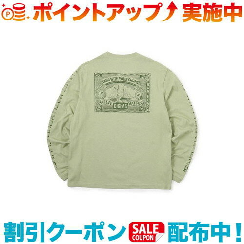 (CHUMS)チャムス Anti-Bug CHUMS Safety Match L/S T (SG)