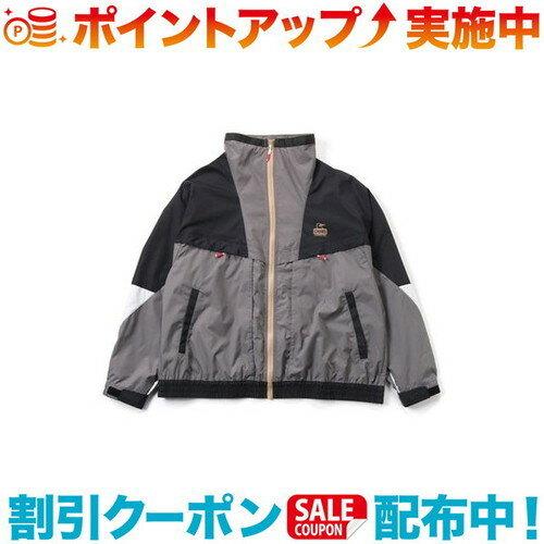 チャムス アウトドアジャケット メンズ (CHUMS)チャムス Retro Sport Jacket (BK/CCL)