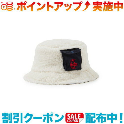 チャムス ＼スーパーSALEクーポン配布中／(CHUMS)チャムス Elmo Fleece RV Bucket Hat (IVR/NV)