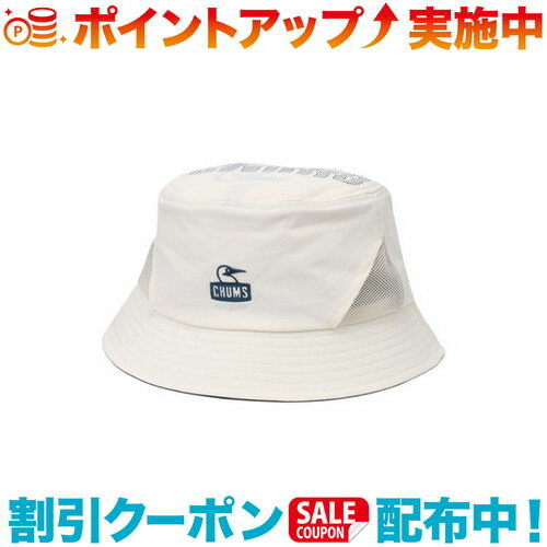 チャムス (CHUMS)チャムス Airtrail Stretch CHUMS Hat (Off White)