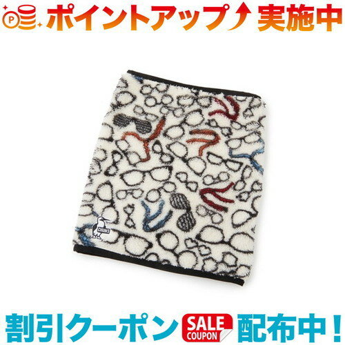 チャムス ネックウォーマー レディース (CHUMS)チャムス Elmo Fleece Neck Warmer Long (Glss/BK)