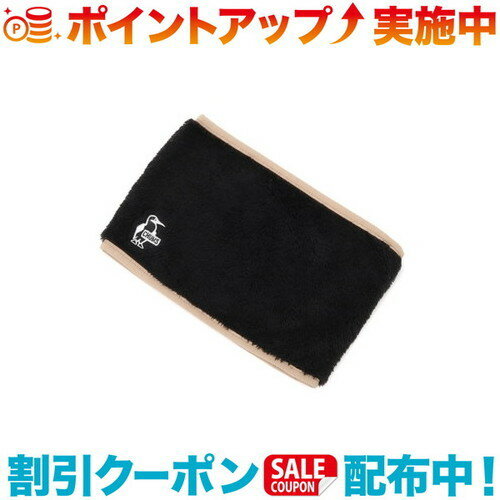 チャムス ネックウォーマー レディース (CHUMS)チャムス Elmo Fleece Neck Warmer (BK/BG)