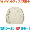 (CHUMS)`X HWYC L/S T-Shirt (Greige x Khaki) | fB[X