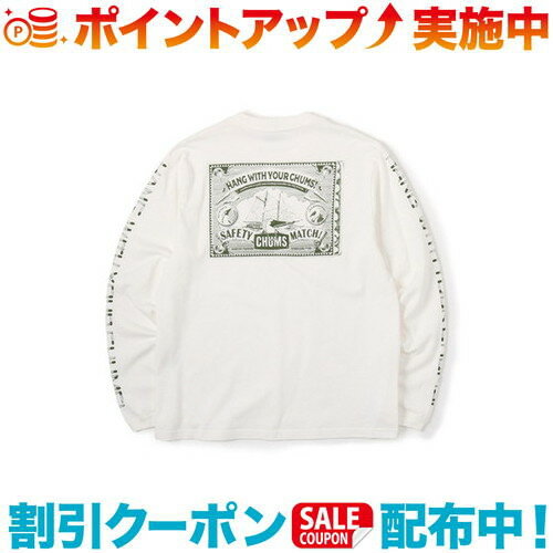 チャムス アウトドアウェア レディース (CHUMS)チャムス Anti-Bug CHUMS Safety Match L/S T (WH) | レディース