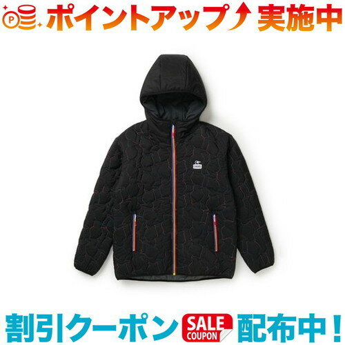 (CHUMS)チャムス Booby Stitch Padded Hoodie (BK/RBW)