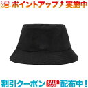 (KEEN)L[ LOGO STRETCH BUCKET HAT (BLACK/BLACK)