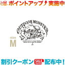 クーポン配布中☆(LALPHA)ラルファ アウトドアモンスター転写ステッカーM BK