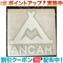 (ANCAM)アナキャン ANCAMしーる (ホワイト) | ステッカー アウトドア ブランド シール 車 飾り キャンプ アウトドア おしゃれ