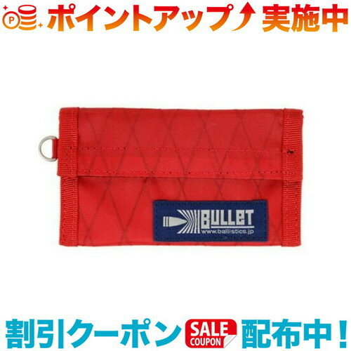 (Ballistics)Хꥹƥ MINIMUM WALLET (X-PAC RED)