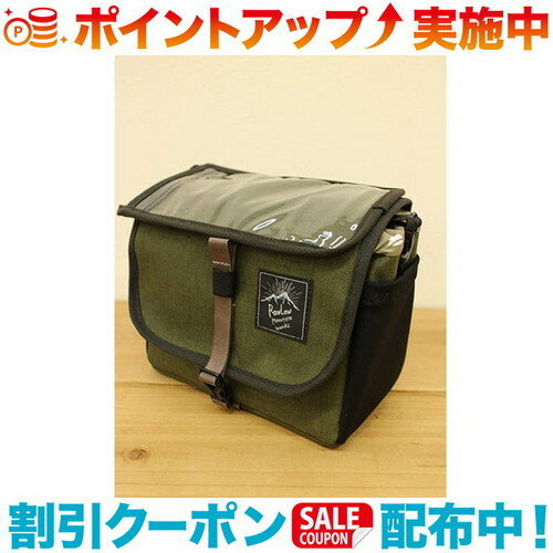 (RawLow Mountain Works)ロウロウマウンテンワークス Bike'n Hike Front Bag (Moss)