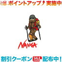 (NANGA)ナンガ NANGA×ウシオダヒロアキSTICKER (HYKE) | ステッカー アウトドア ブランド シール 車 飾り キャンプ アウトドア おしゃれ