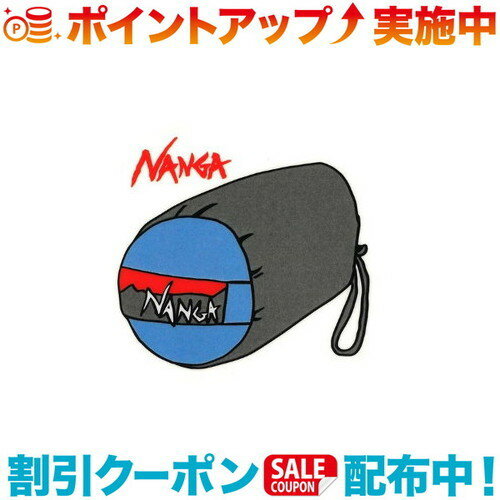 ＼10%クーポン配布中／ NANGA ナンガ NANGA ウシオダヒロアキSTICKER BAG | ステッカー アウトドア ブランド シール 車 飾り キャンプ アウトドア おしゃれ