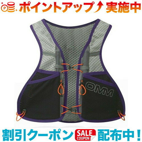 (OMM)ꥸʥޥƥޥ饽 TRAIL FIRE VESTPURPLE/GREY)