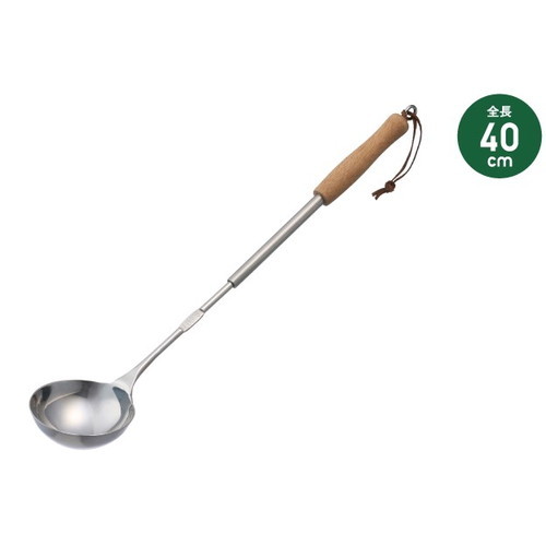 10%オフクーポン☆(LOGOS)ロゴス LOGOS 鉄の職人中華お玉