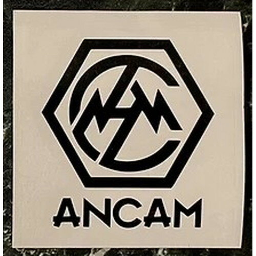 SPECIAL SALE開催中☆(ANCAM)アナキャン ANCAM-ステッカー-1 (ブラック)