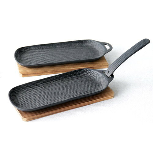クーポン配布中☆(OIGEN)及源鋳造 焼き焼きグリル スリム2個セット 南部鉄器 | キャンプ用品 アウトドア用品 キャンプギア キャンプ グッズ キャンプグッズ アウトドア アウトドアグッズ 調理器具 クッカー フライパン 鉄 鉄フライパン 鉄製フライパン キャンプフライパン wins-shop-10301454 ウィンズショップ サンプル画像2