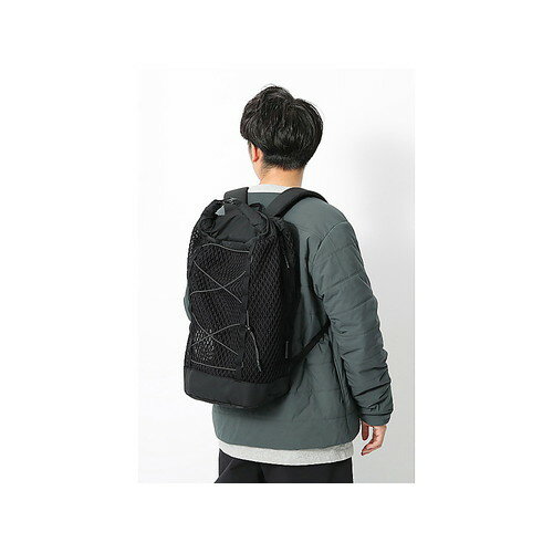 (snow peak)スノーピーク Double Face Mesh Back Pack (Black) | バックパック リュック リュックサック バッグ カバン かばん アウトドア アウトドアバッグ アウトドア用品 黒 ブラック リックサック 旅行バッグ トラベルバック ザック 旅行カバン バック アウトドアグッズ 2