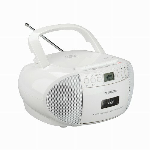 WINTECH CD�饸���� CDR-YS2 �ۥ磻�� �������б� AC�Ÿ��б� AM�饸�� FM�饸�� CD���� �������� �إåɥե���ü�� FM�磻��