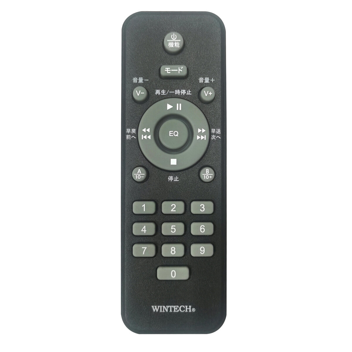WINTECH　リモコン　SD/USB/CDラジオ KC-1
