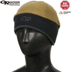 【店内20%OFFセール開催中】OUTDOOR RESEARCH アウトドアリサーチ ウィンドウォーリアハット コヨーテ/ブラック 【194983165104】 全体にフリースの裏地を施しており 保温性は抜群 酷寒の気候の中でも頭部を守ります《WIP03》