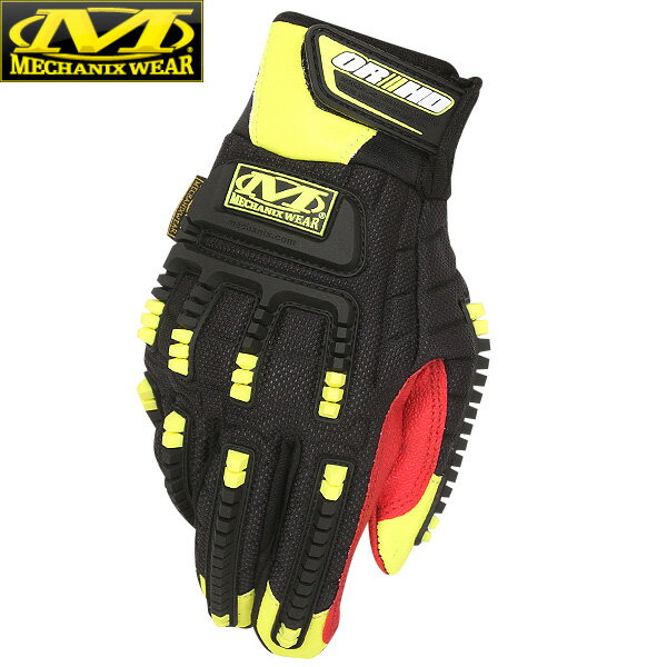 Mechanix Wear メカニックス ウェア The Safety M-Pact ORHD Glove Yellow 考えられた設計で機動性はしっかり確保 最も危険な仕事を取り扱う人のために 開発されたグローブ《WIP03》【T】