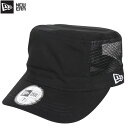 今なら10 OFF☆【メーカー取次】NEW ERA ニューエラ WM-01 メッシュキャップ ブラック【13561906】ワークキャップWM-01の クラウン部分をメッシュ素材へとカスタム《WIP03》【クーポン対象外】【T】