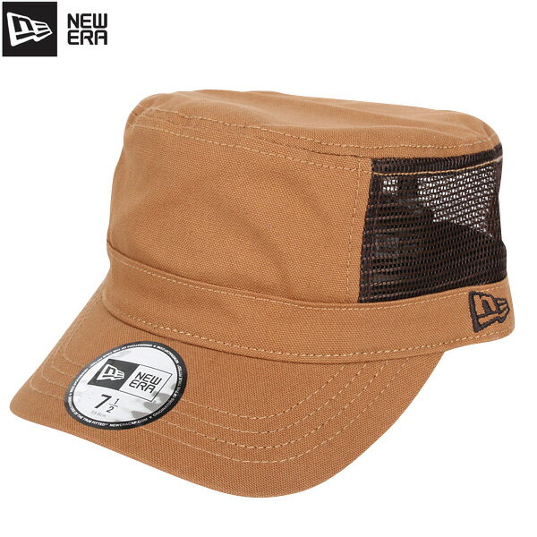 【クーポン利用で最大15%OFF！】【メーカー取次】NEW ERA ニューエラ WM-01 メッシュキャップ タン 【11135233】 ワークキャップWM-01の クラウン部分をメッシュ素材へとカスタム【Sx】