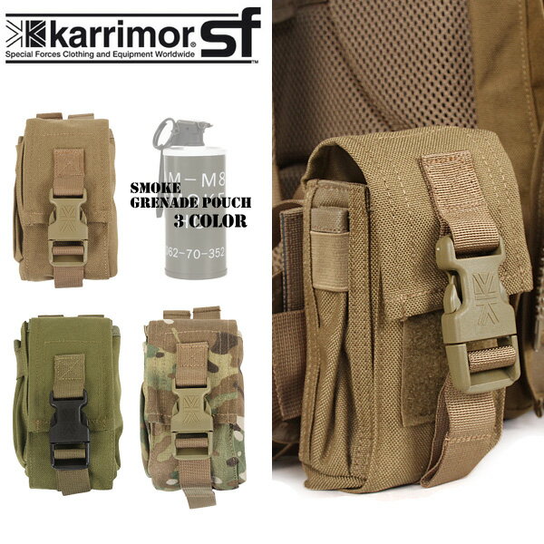 クーポンで最大18%OFF★ミリタリー ポーチ / karrimor SF カリマーSF Smoke Grenade Pouch 3色 カリマースペシャルフォー...