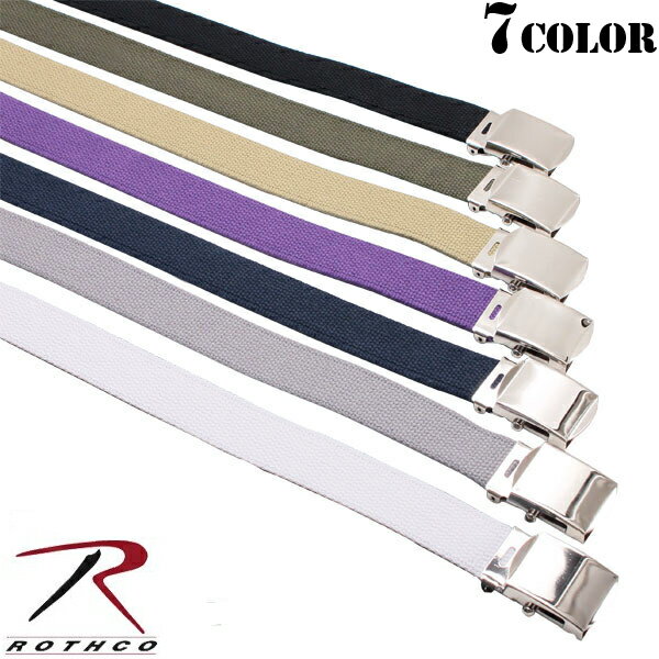 ݥǺ15%OFFROTHCO  4170 ߥ꥿꡼ COLOR WEB ٥ SILVER BUCKLE 7 WI...