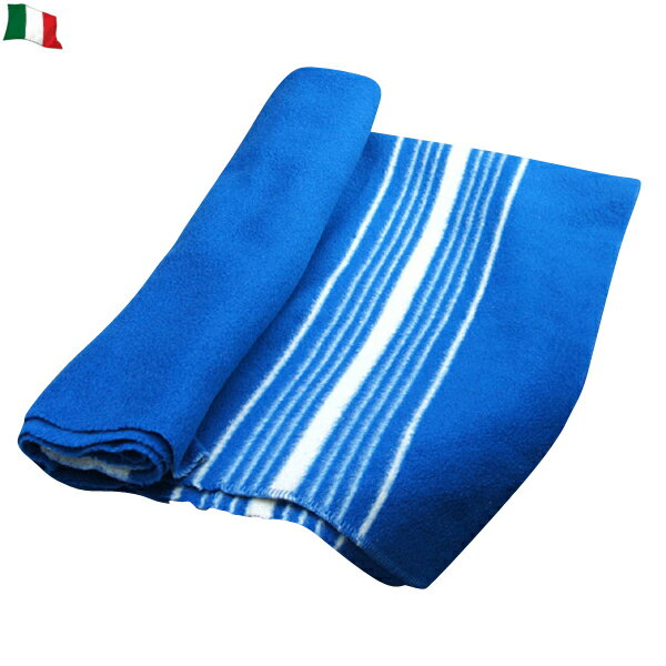 実物 イタリア海軍 オフィサーブランケット【クーポン対象外】【T】リバーシブルで使えるのが嬉しい仕様 毛布としてはもちろん、 お部屋のラグやソファーにもお勧め
