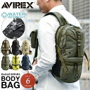 【送料無料】AVIREX アビレックス EAGLE ボディバッグ AVX305 6139111 迷彩 選べるカラーが魅力的! ユニセックス メンズ レディース ミリタリー 斜め掛け【クーポン対象外】【T】
