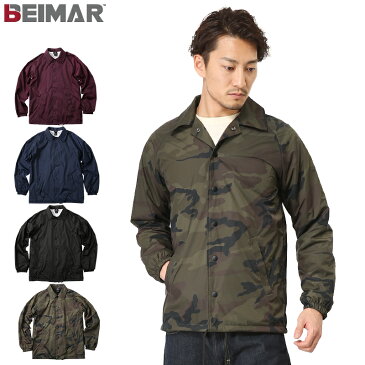 【15%OFFクーポン対象】BEIMAR ビーマー ナイロン コーチジャケット【WIP03】