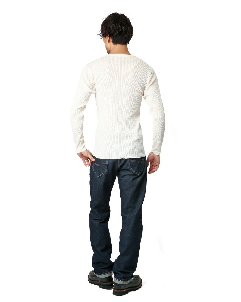 INDERA MILLS インデラミルズ TRADITIONAL LONG JOHNS トラディショナル ロング ジョンズ NATURAL ナチュラル 800LS メンズ ミリタリー トップス インナー 長袖 Tシャツ ロンT 秋 冬 防寒 保温 ワッフル生地 5オンス《WIP》 春 ギフト プレゼント【So】【T】