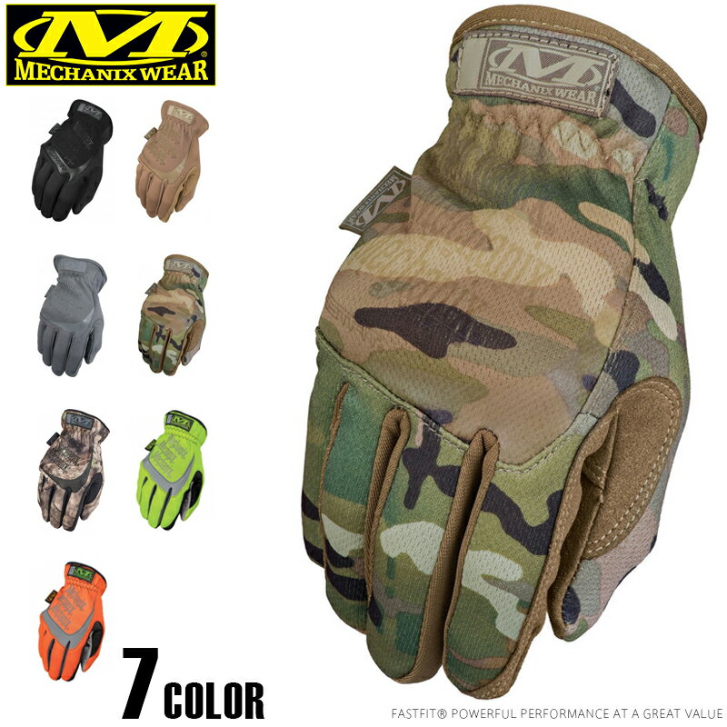 Mechanix Wear メカニックス ウェア Fast Fit Glove ファーストフィットグローブ《WIP03》【So】【T】