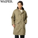 WAIPER 米海軍 U.S.NAVY N-1デッキコート KHAKI 16WP15【WIP03】ミリタリーコート デッキジャケット メンズ パーカーコート アウター ジャケット