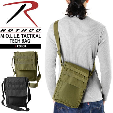 【クーポンで最大15%OFF！】ROTHCO ロスコ 9760 M.O.L.L.E. TACTICAL TECH バッグ 2色 ミリタリーバッグ ショルダーバッグ メンズ バッグ カバン 通勤バッグ【So】